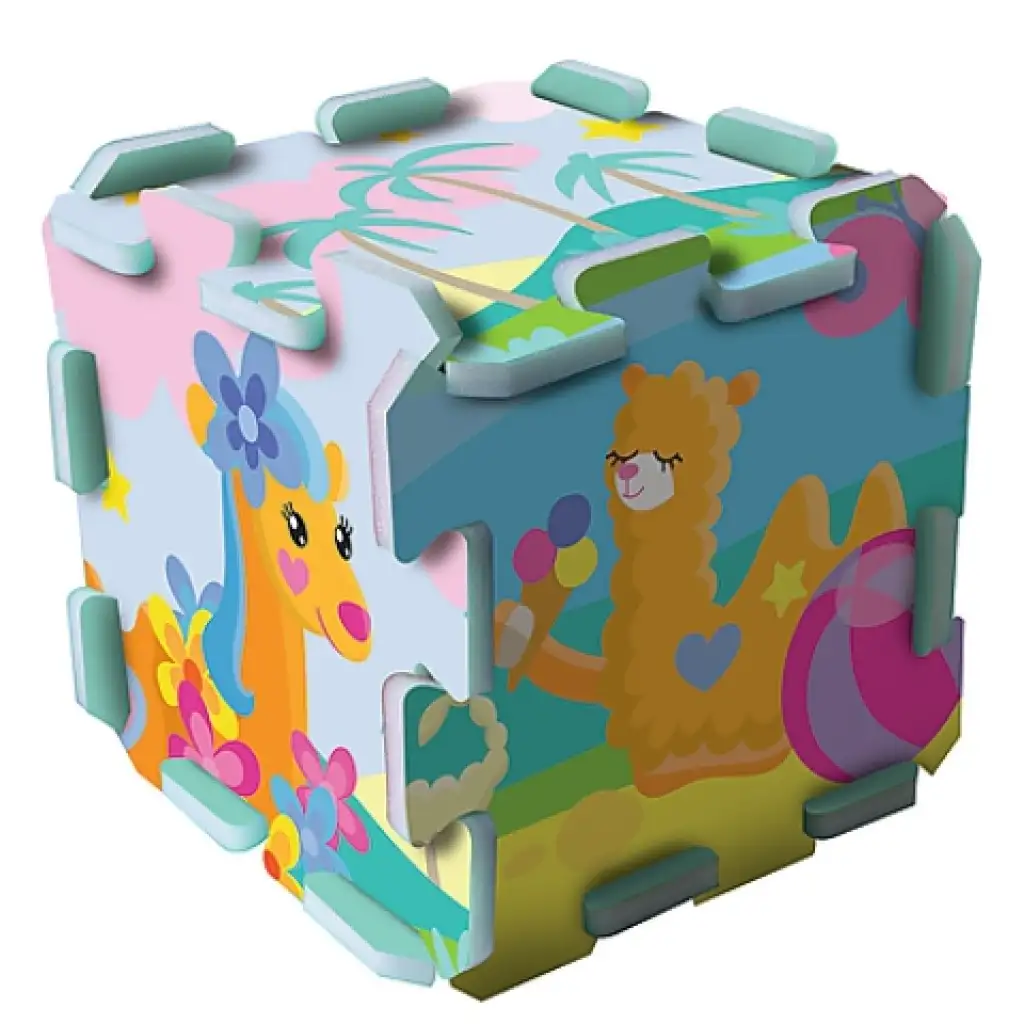 Kamele im Oase Schwamm Puzzle - Terfl kép 4