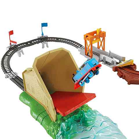 Thomas Track Master: Óriás hídugrás pályaszett - Mattel kép 4