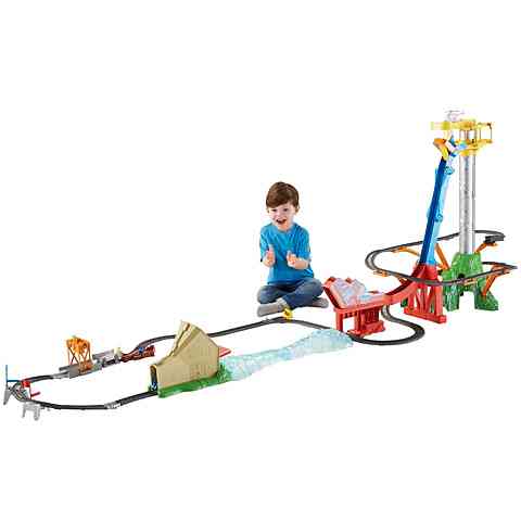 Thomas Track Master: Óriás hídugrás pályaszett - Mattel kép 5