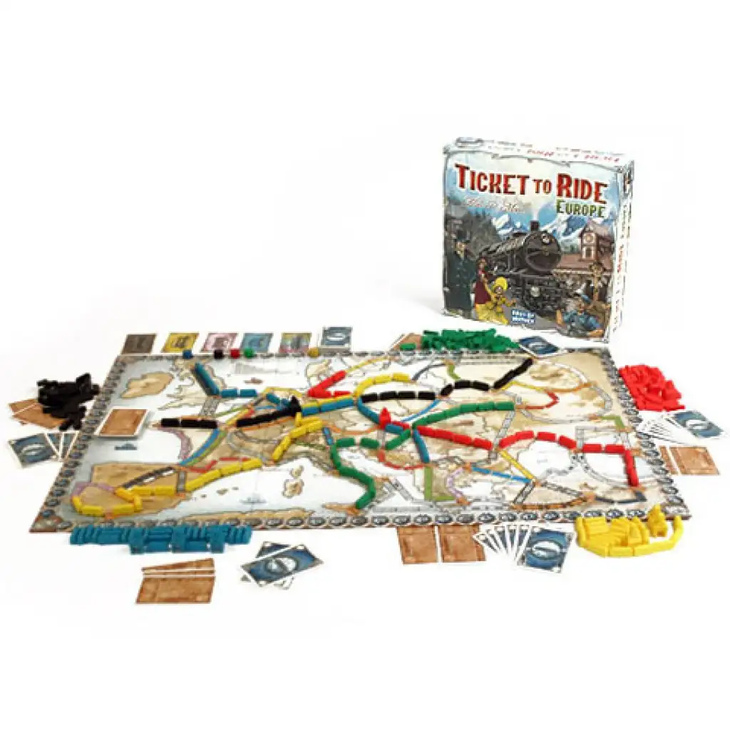 Ticket to Ride Europa Brettspiel kép 2