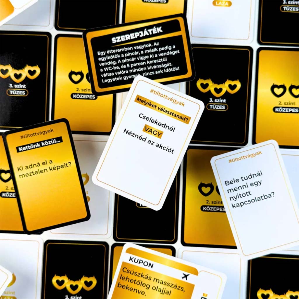 Verbotene Wünsche: Pikante Ausgabe – Gesellschaftsspiel für Erwachsene kép 3