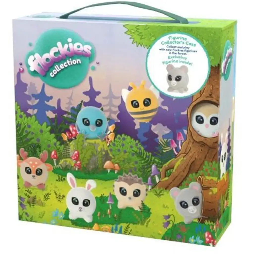 Flockies: Házikó gyűjtődoboz egér figurával 4. széria kép 1