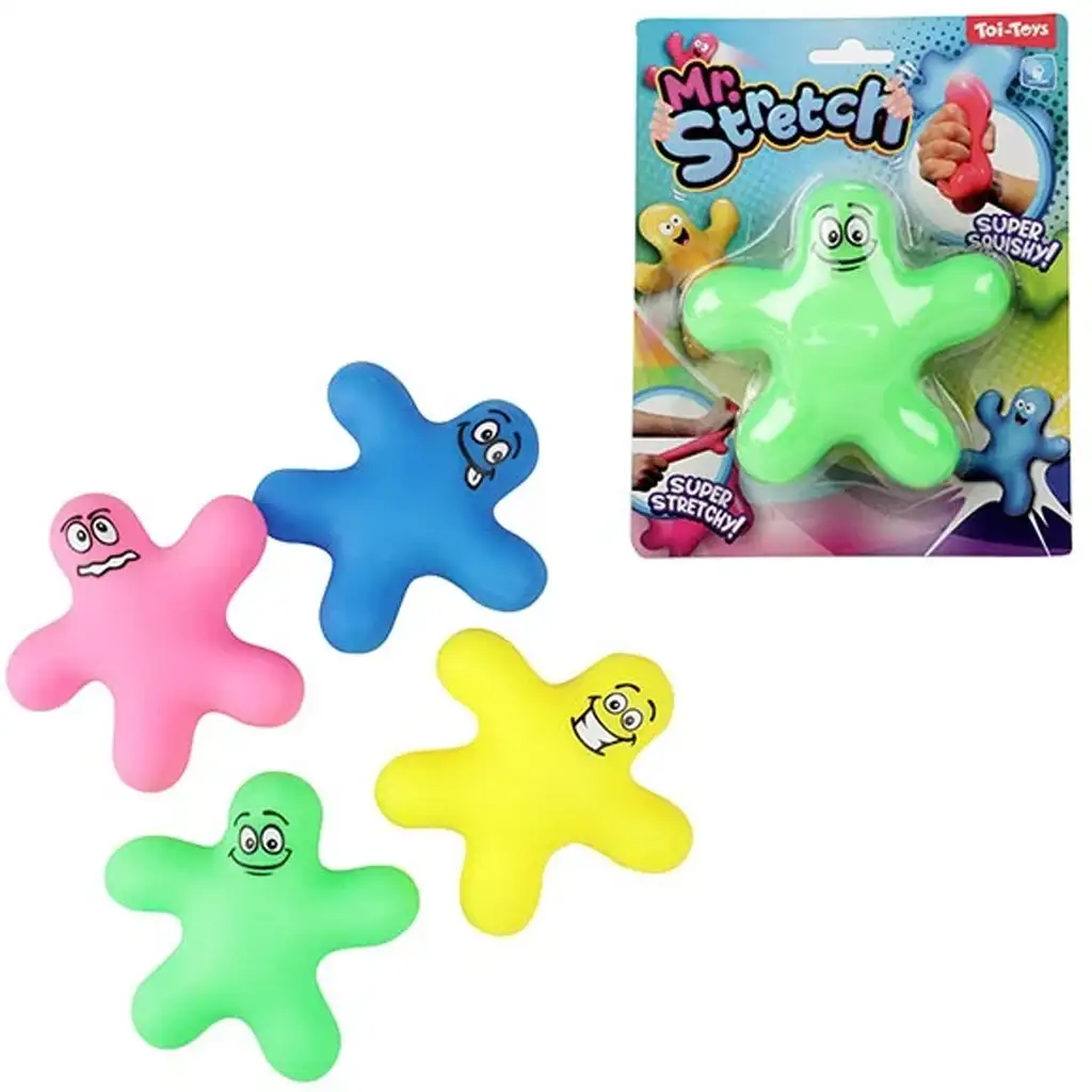 Mr. Sztrecsi dehnbare Stressabbauball Figur in verschiedenen Varianten 1 Stk.
