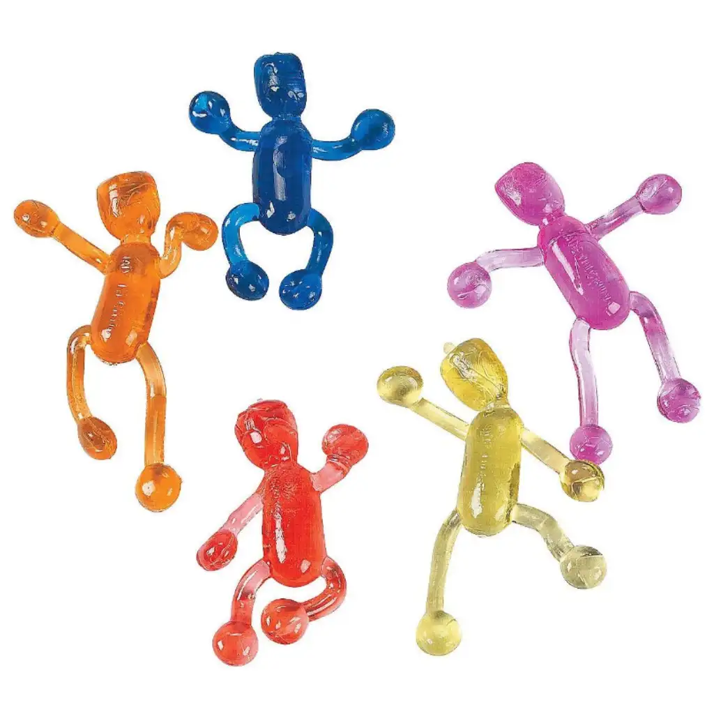 StickyMan klebrige Fensterkletterfigur in verschiedenen Ausführungen 1 Stk