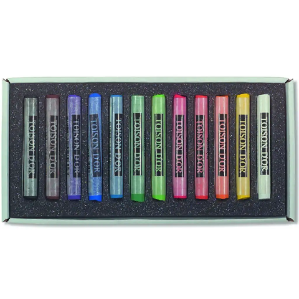 ICO: Toison Pastellkreide 12 Stück Koh-I-Noor kép 2