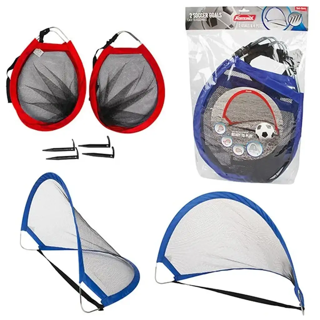 Adrenix Pop-up Fußballtor-Set in 2 verschiedenen Varianten