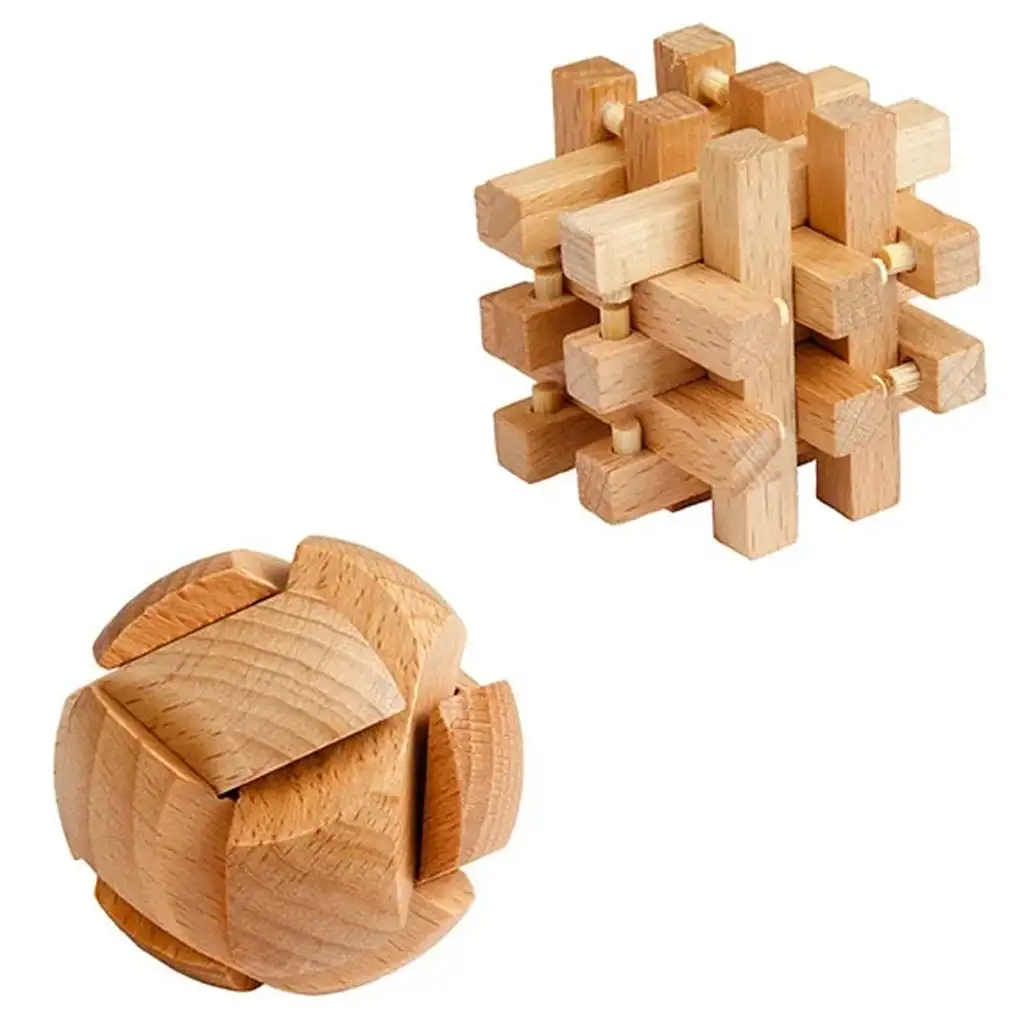 Brain Quest Holzpuzzle in verschiedenen Varianten 1 Stück kép 3