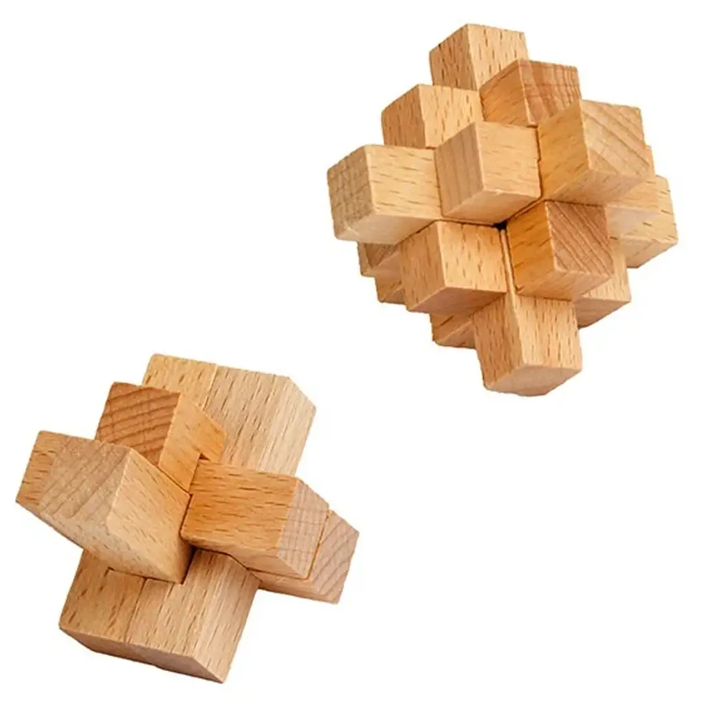Brain Quest Holzpuzzle in verschiedenen Varianten 1 Stück kép 4