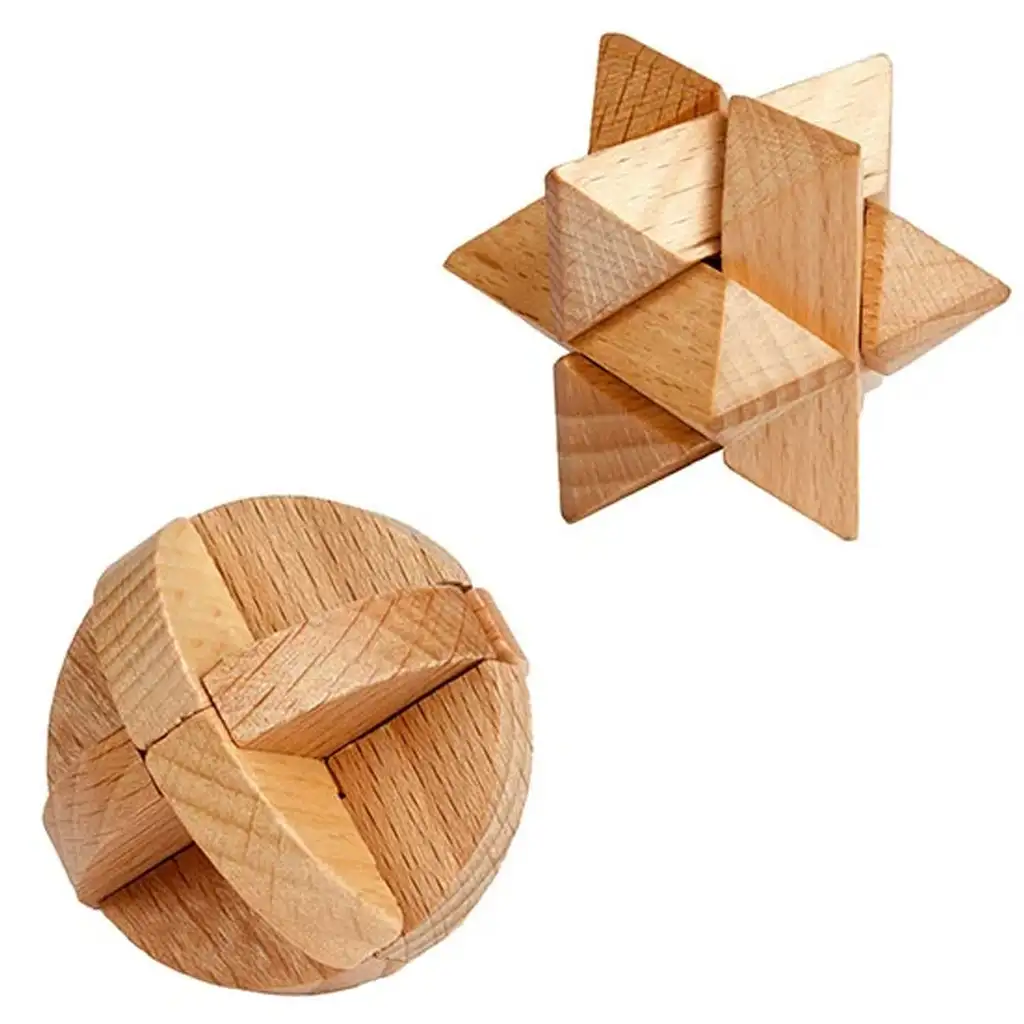Brain Quest Holzpuzzle in verschiedenen Varianten 1 Stück kép 5