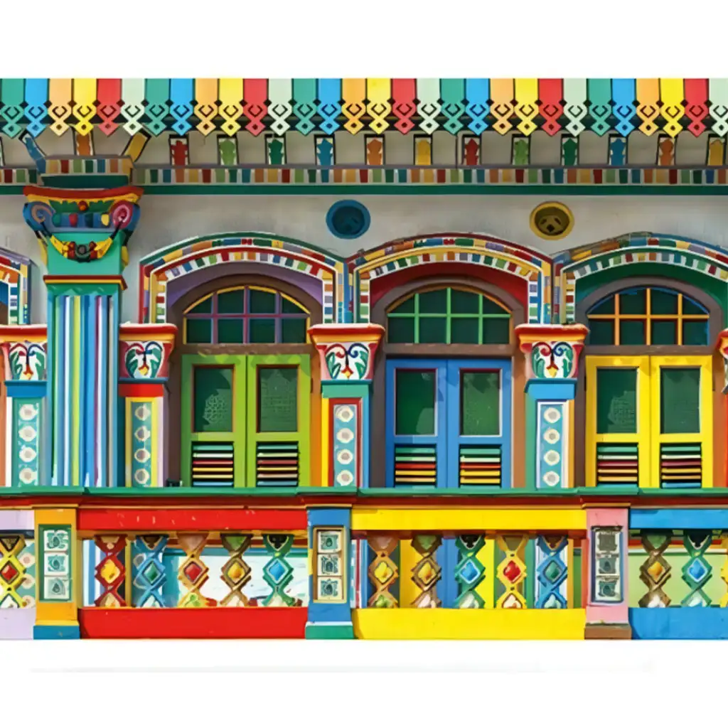 Diamantmalerei-Set: Farben Südamerikas 30x40cm