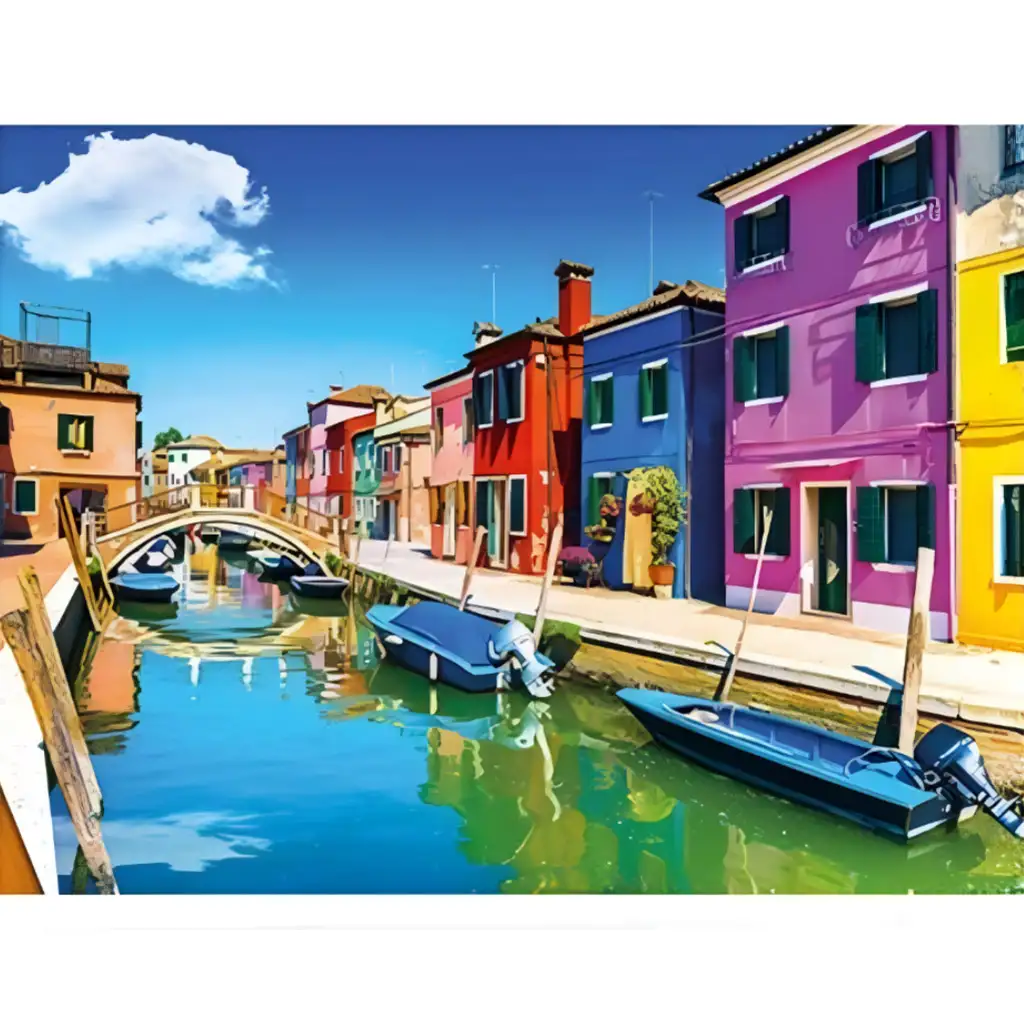 Diamantmalerei-Set: Venedig Diamantmalerei 30x40cm