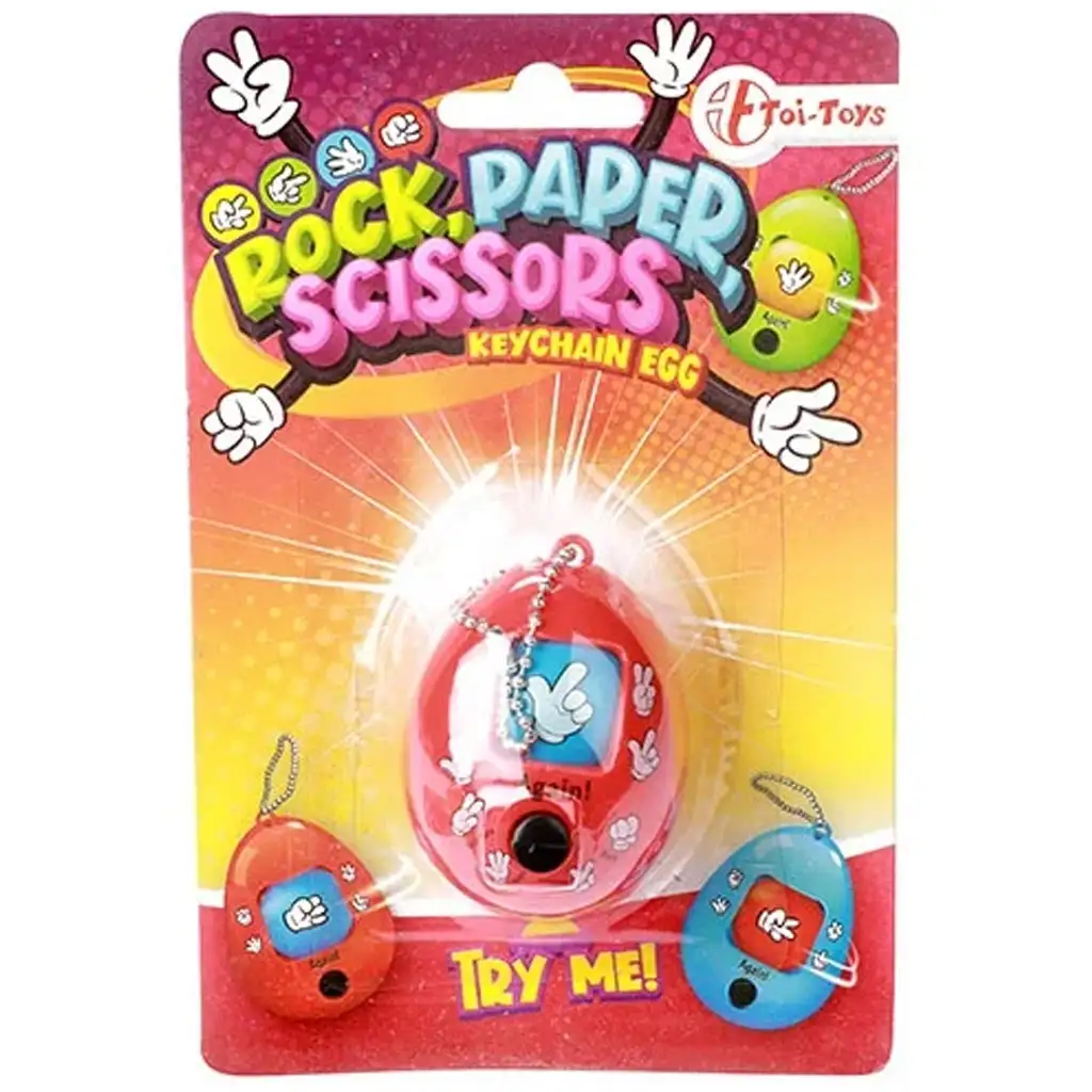 Schlüsselanhänger "Stein, Papier, Schere" in verschiedenen Ausführungen, 1 Stück kép 2