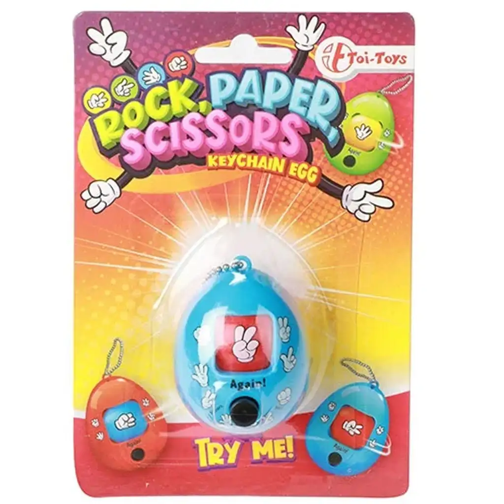 Schlüsselanhänger "Stein, Papier, Schere" in verschiedenen Ausführungen, 1 Stück kép 3