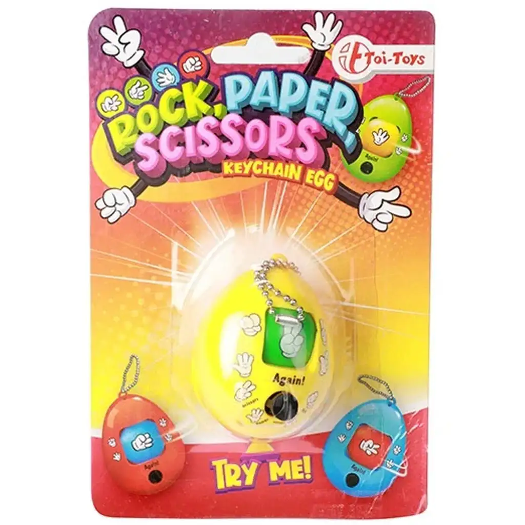 Schlüsselanhänger "Stein, Papier, Schere" in verschiedenen Ausführungen, 1 Stück kép 4