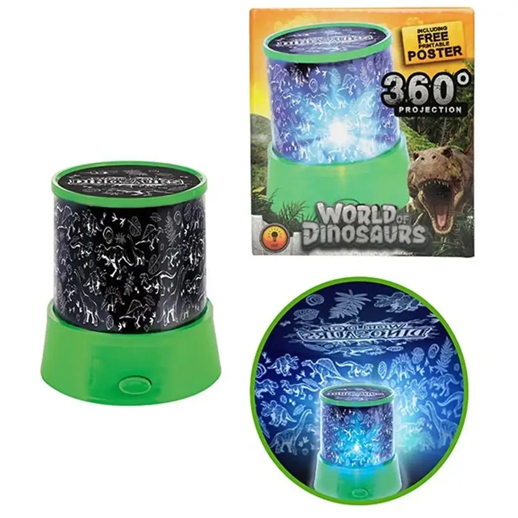 Glow N Fun Projektorlampe mit Dinosauriermuster kép 2