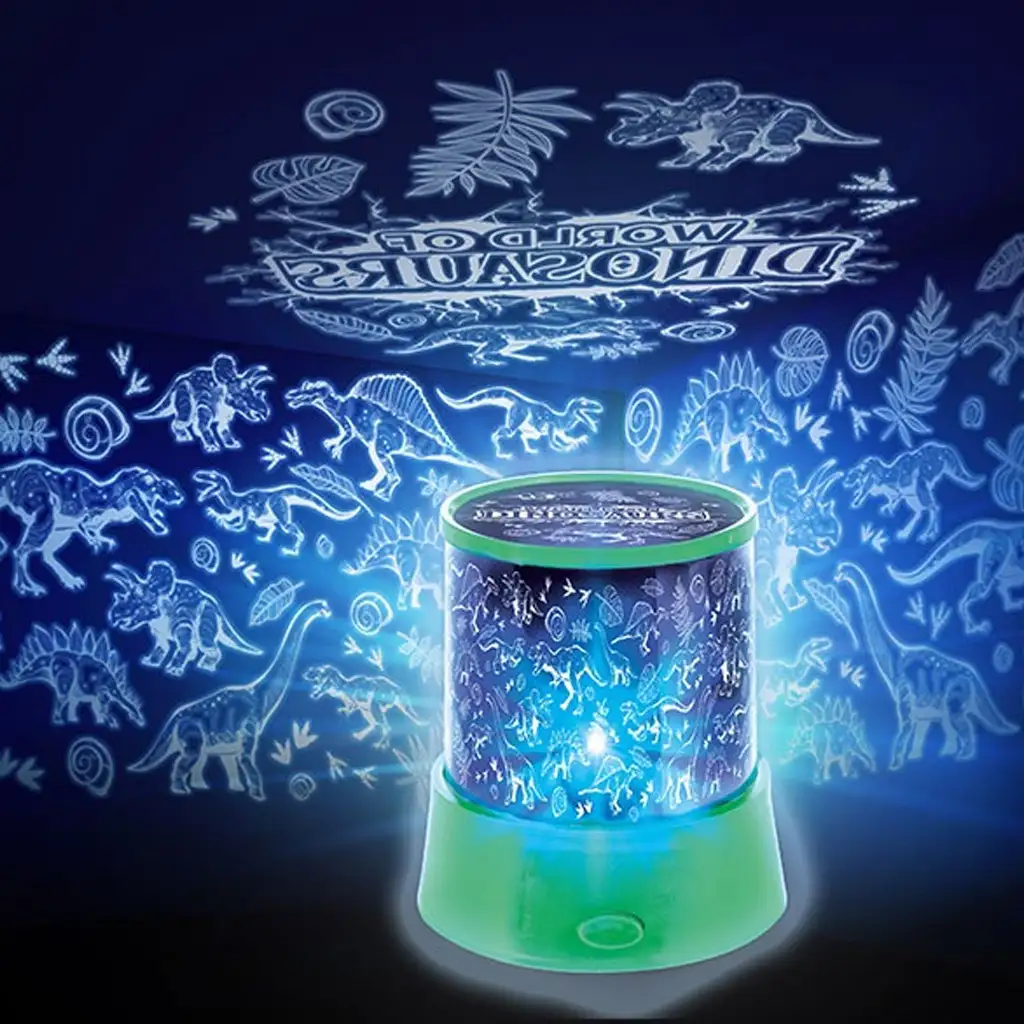 Glow N Fun Projektorlampe mit Dinosauriermuster kép 3