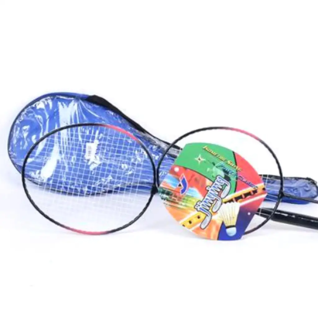 Federballschläger mit Hülle, 2er-Set kép 2