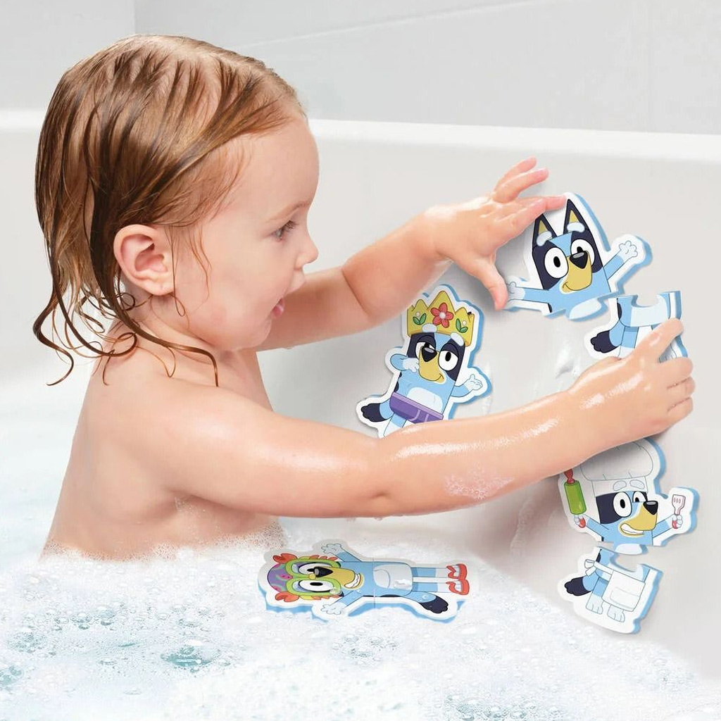 Tomy Toomies: Bluey-Badepuzzle mit 4 Figuren kép 3