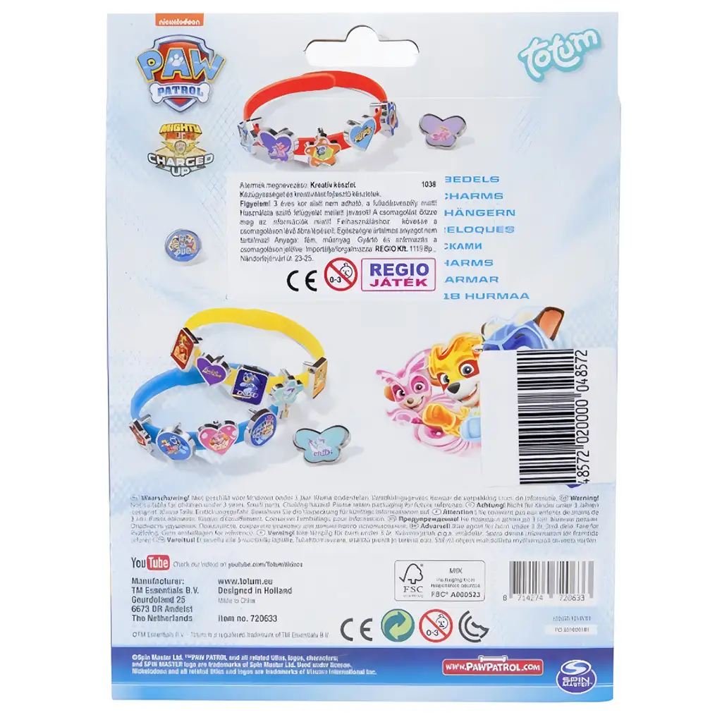 Paw Patrol Armbandherstellungs-Kreativset - Totum kép 3