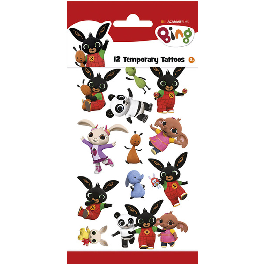 Tattoo-Set mit Bing-Motiv - Totum