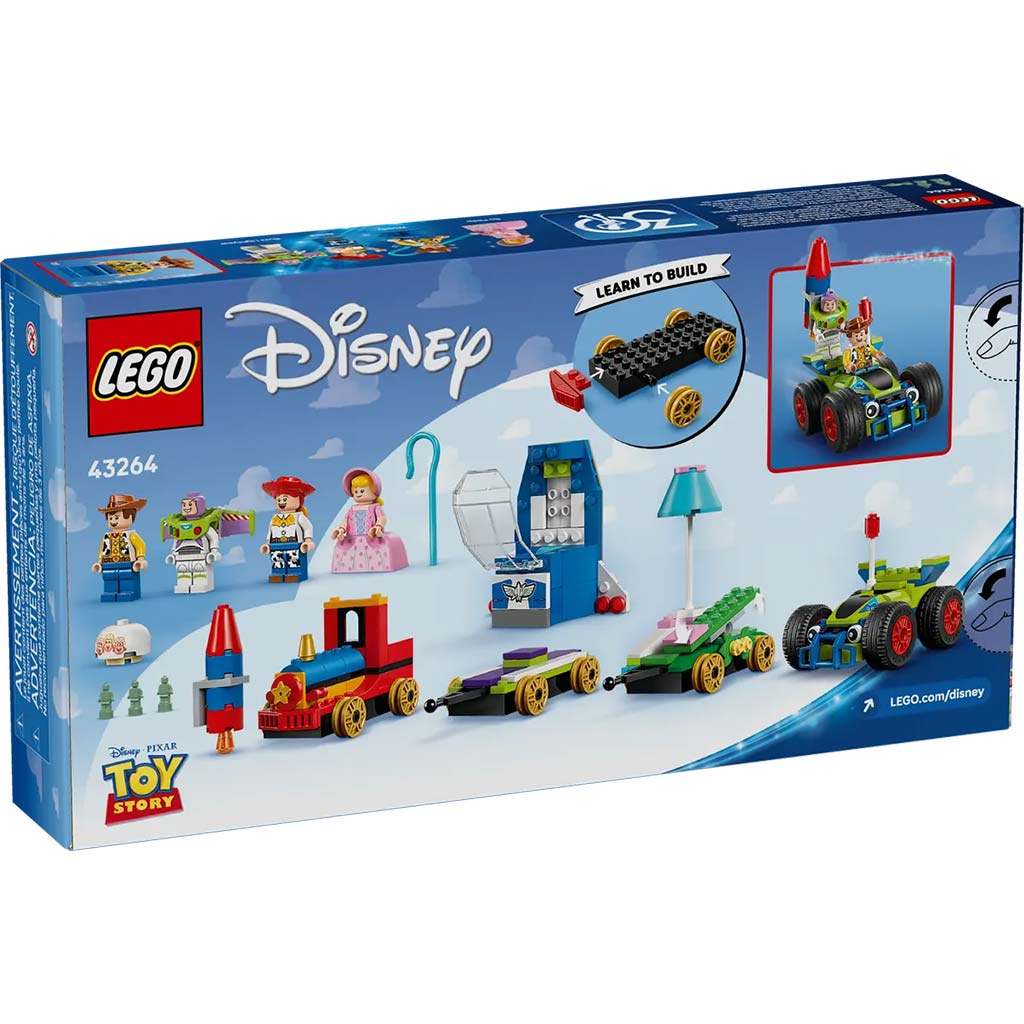 LEGO® Disney: Toy Story Festlicher Zug und RC-Rennauto (43264) kép 2