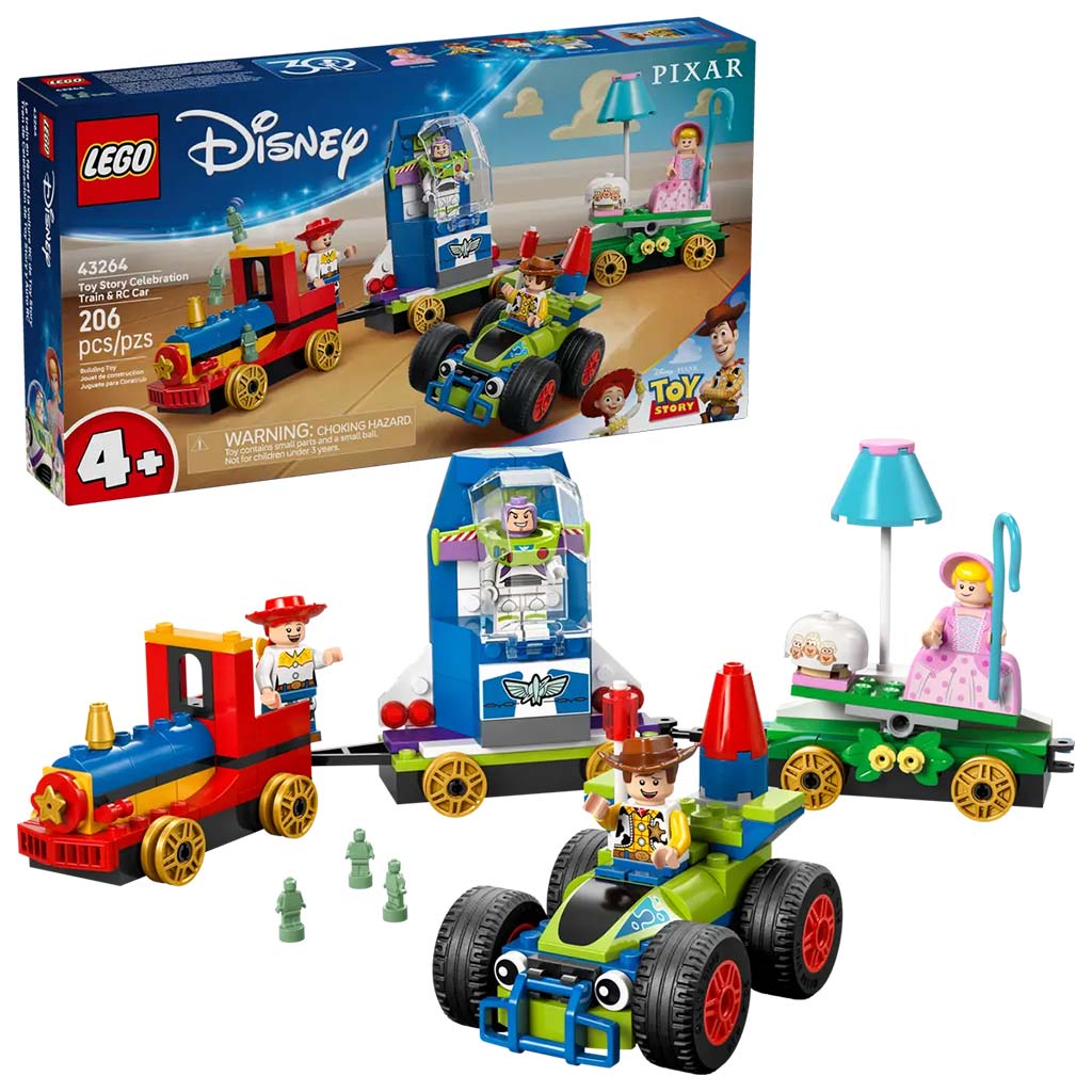 LEGO® Disney: Toy Story Festlicher Zug und RC-Rennauto (43264)