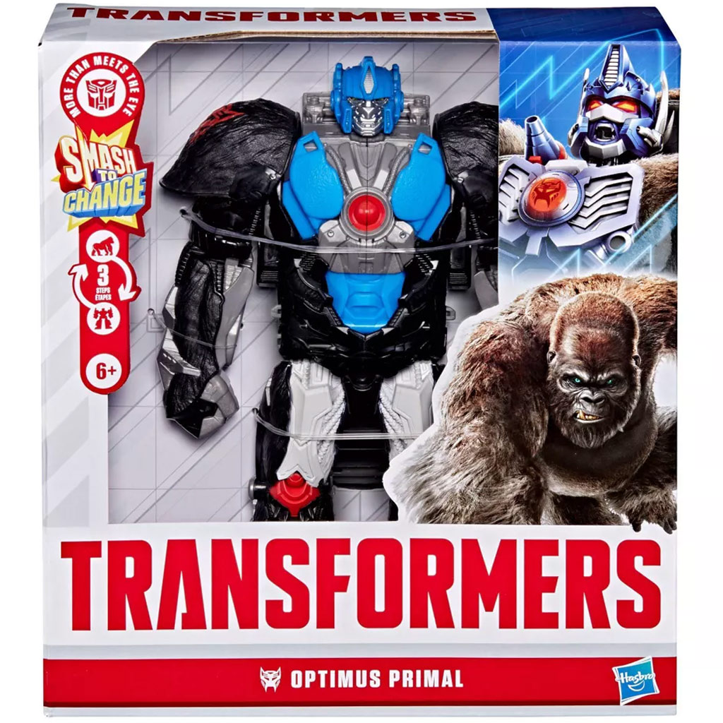 Transformers Smash To Change: Optimus Primal átalakítható robot figura - Hasbro kép 1