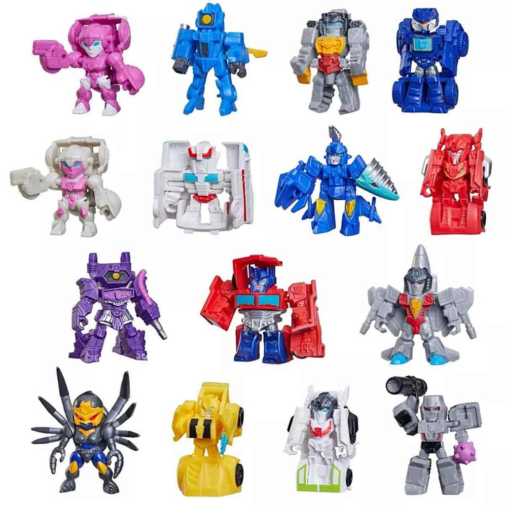 Transformers: Tiny Turbo Changers – schnell verwandelbare Überraschungsfiguren – Hasbro kép 2