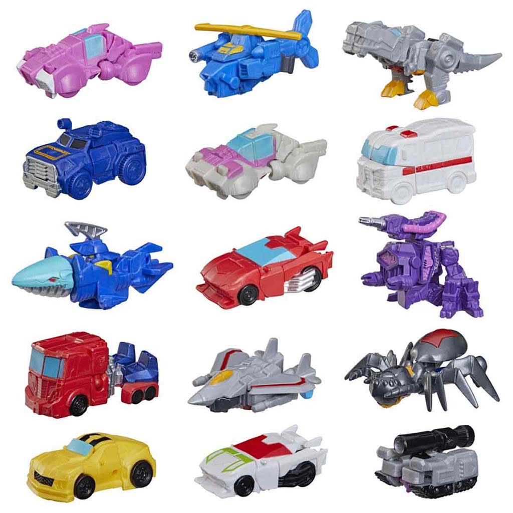 Transformers: Tiny Turbo Changers – schnell verwandelbare Überraschungsfiguren – Hasbro kép 3