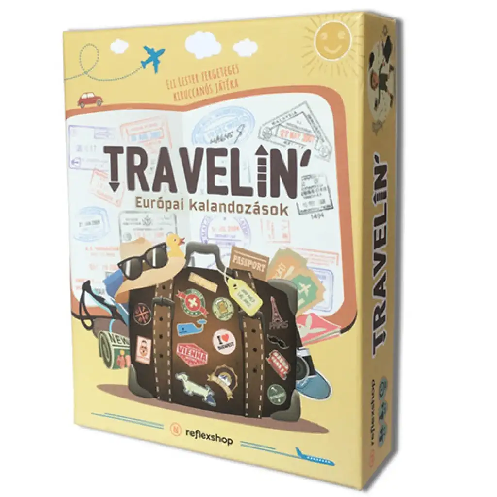 Travelin' - Európai kalandozások társasjáték kép 1