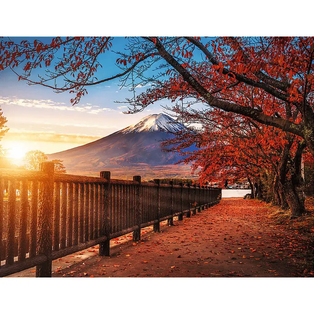 Fuji Berg Japan Premium Plus 1000-teiliges Puzzle - Trefl kép 2