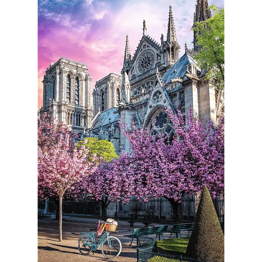 Paris, Notre Dame 1000-teiliges Premium-Puzzle - Trefl kép 2
