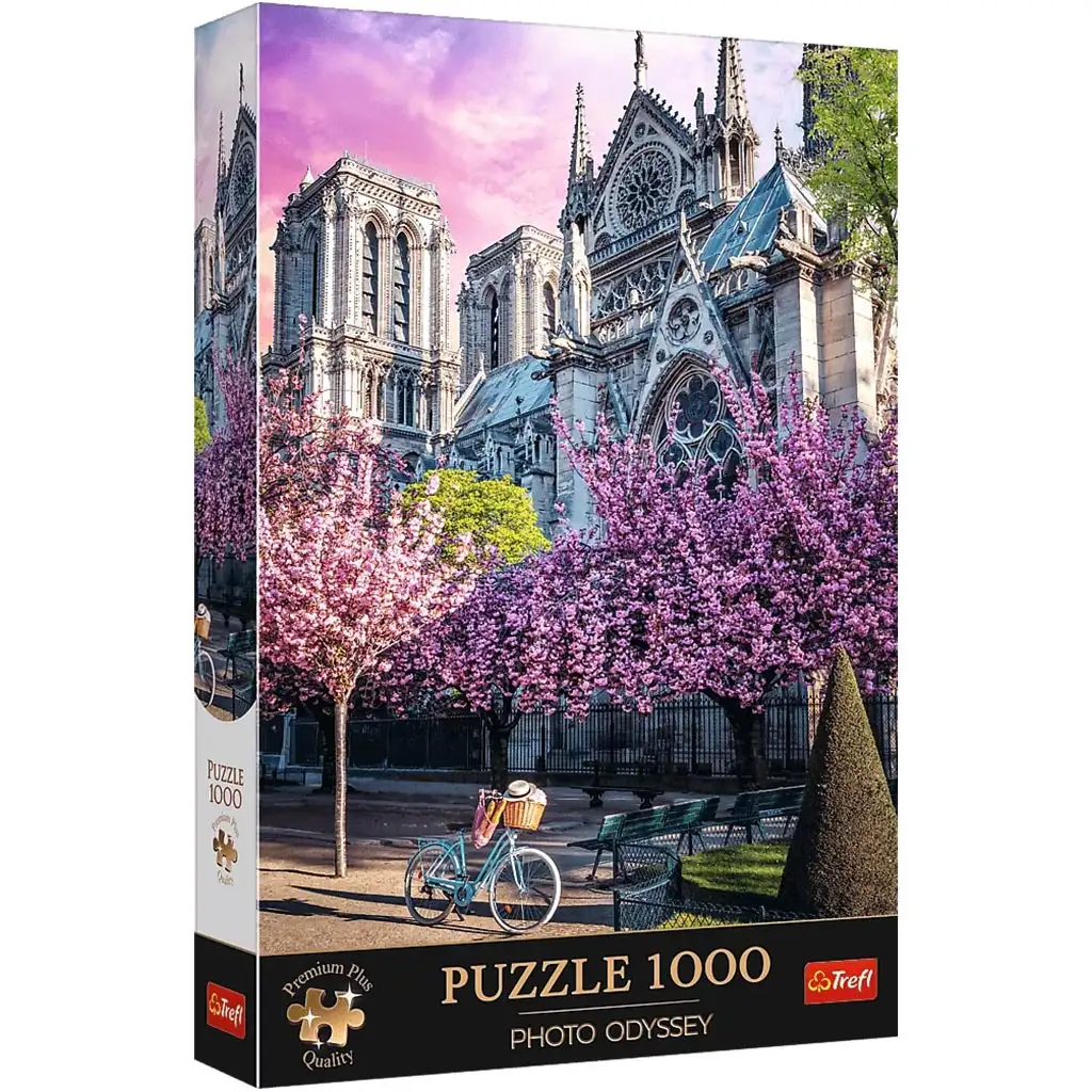 Paris, Notre Dame 1000-teiliges Premium-Puzzle - Trefl