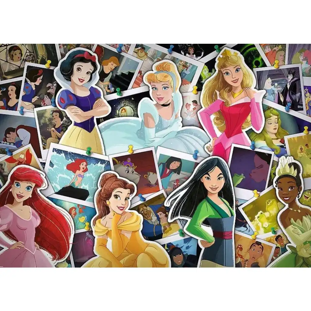 Disney Prinzessinnen Fotos 1000-teilige Puzzle - Trefl kép 2
