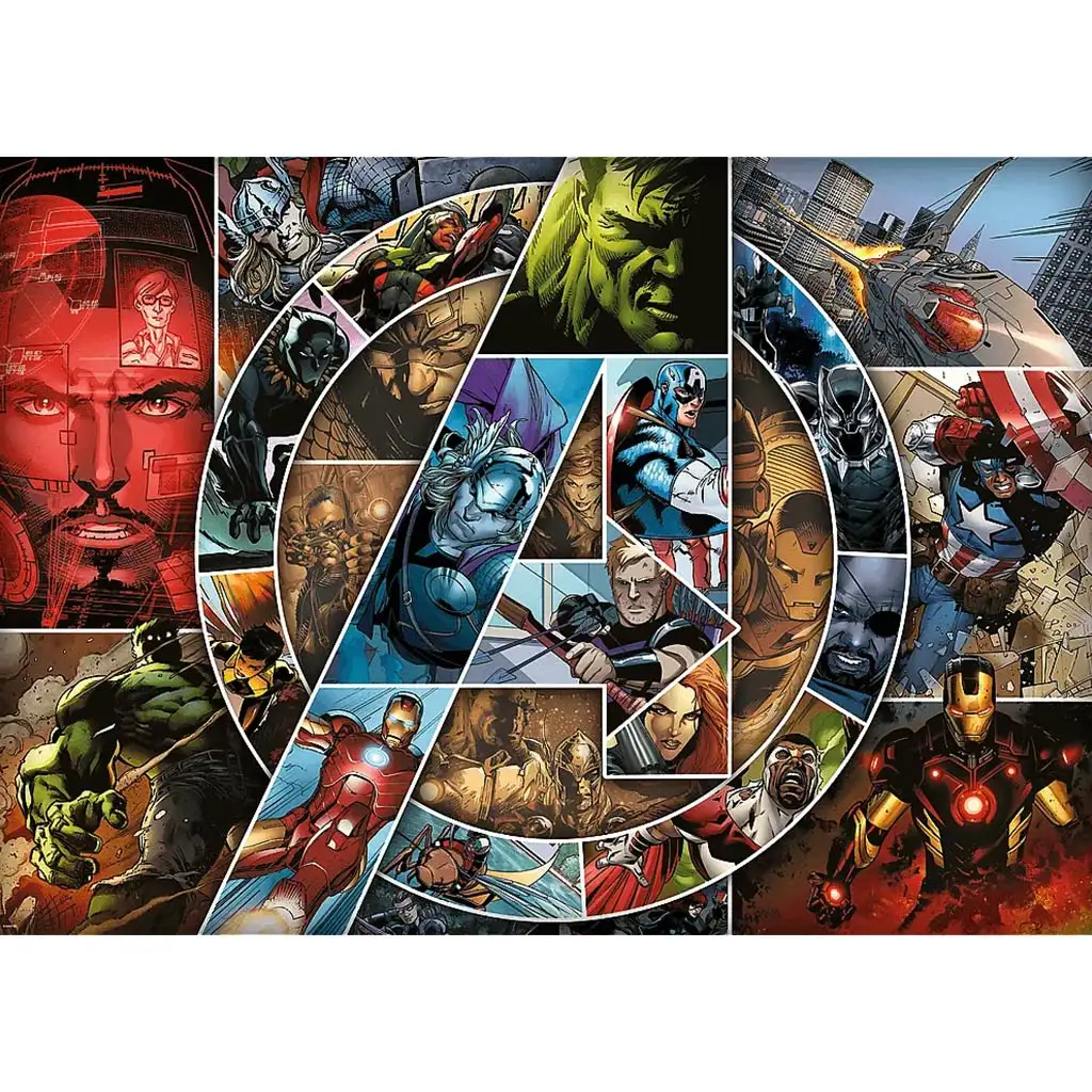 Avengers die Kraft der Helden 1000-teilige Puzzle – Trefl kép 2