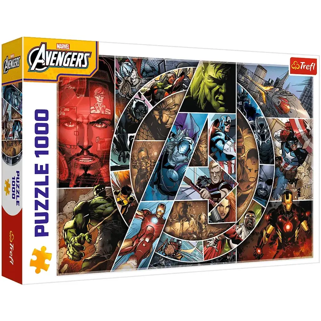 Avengers die Kraft der Helden 1000-teilige Puzzle – Trefl