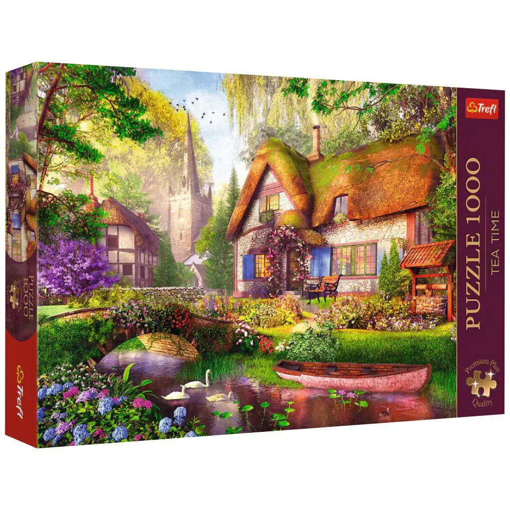 Waldhäuschen 1000-teiliges Premium Plus Puzzle - Trefl