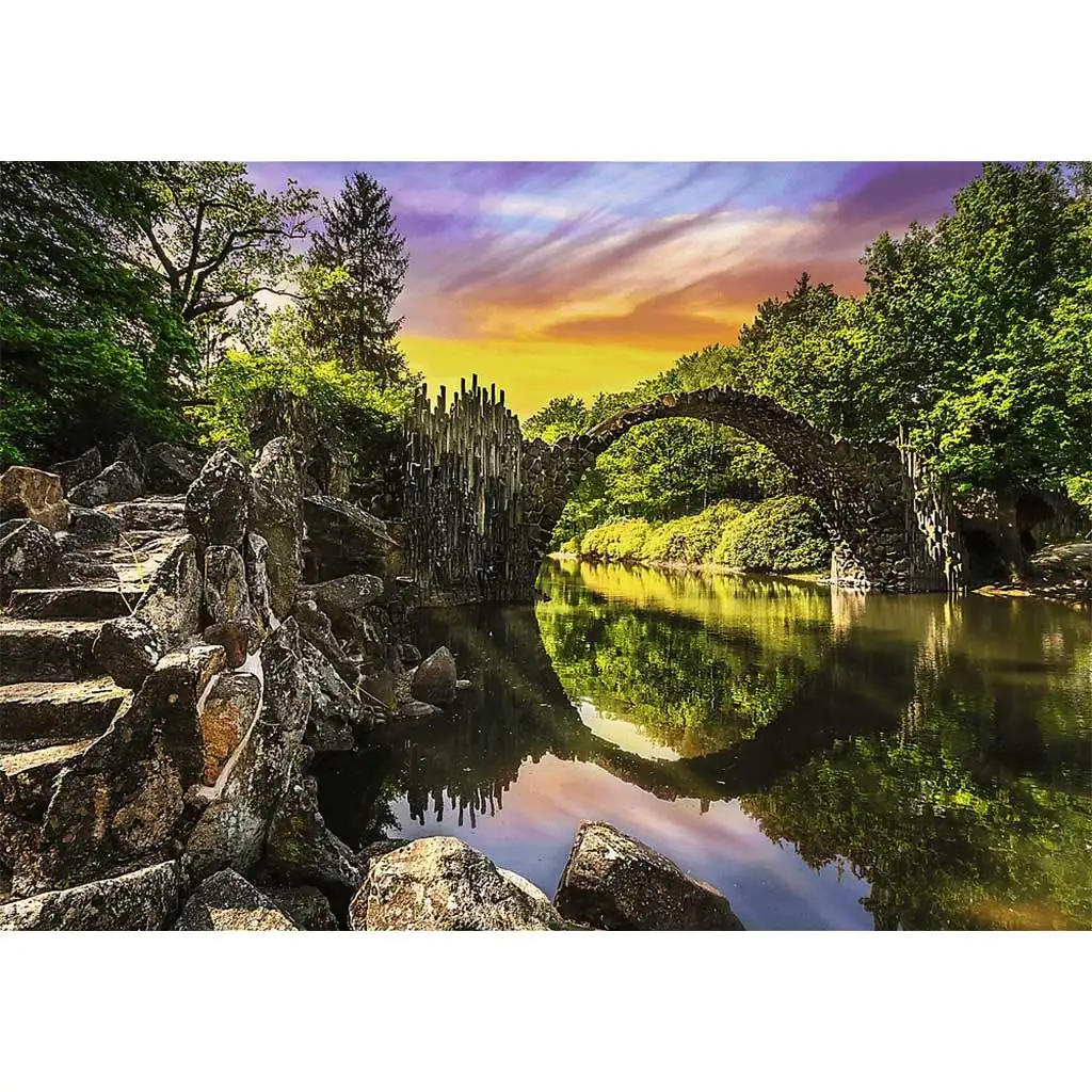 Rakotz híd, Németország 1000db-os prémium puzzle - Trefl kép 2