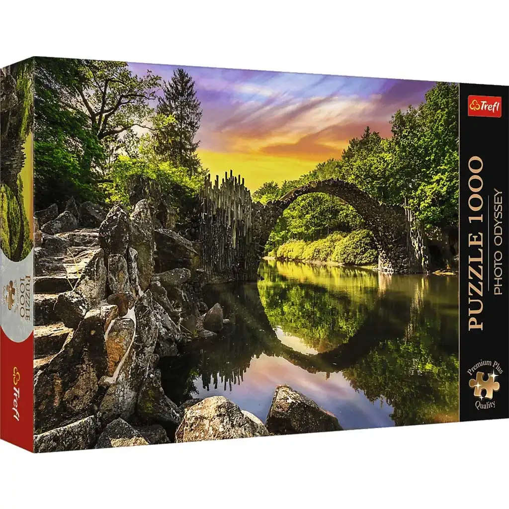 Rakotz híd, Németország 1000db-os prémium puzzle - Trefl kép 1