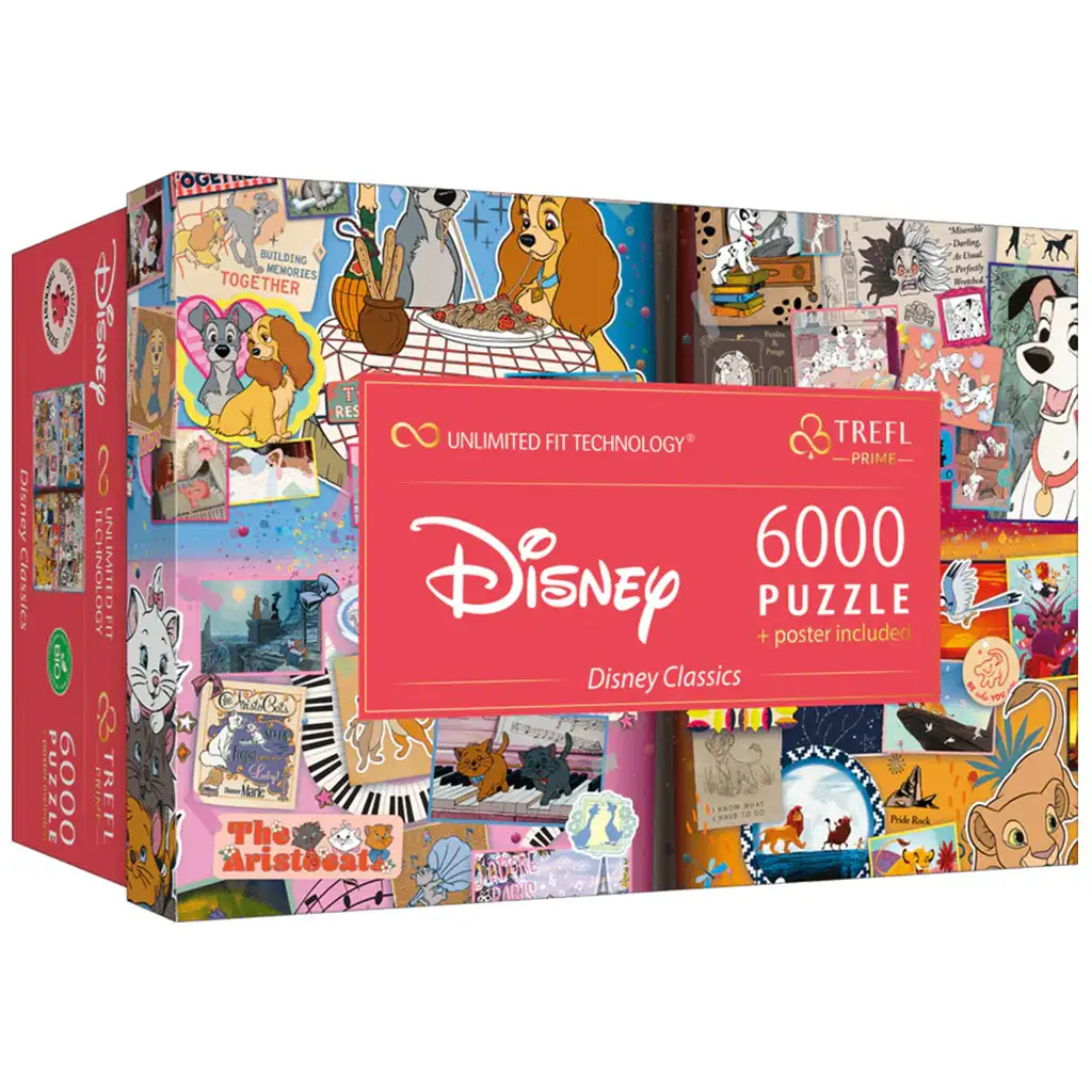 Disney Großes Buch 6000-teilige Puzzle - Trefl