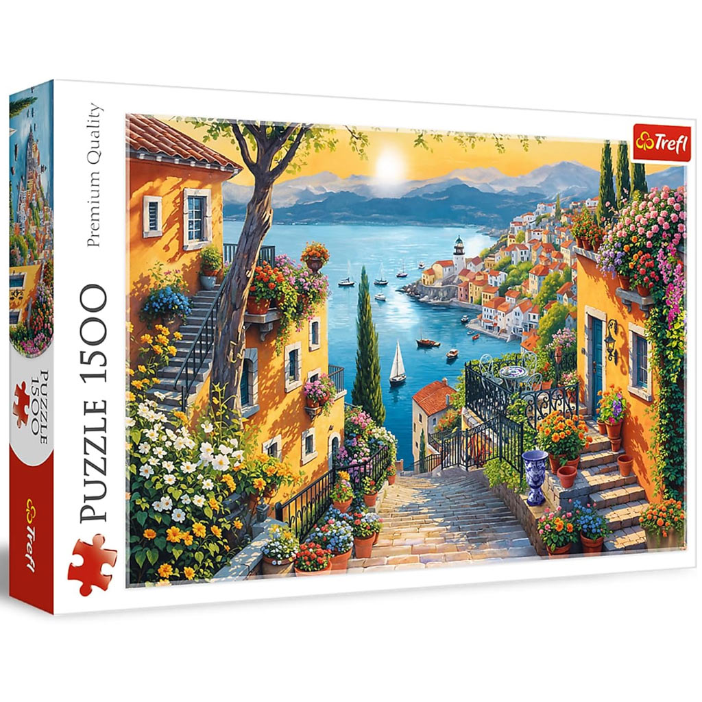 Puzzle mit 1500 Teilen - Strandblick - Trefl