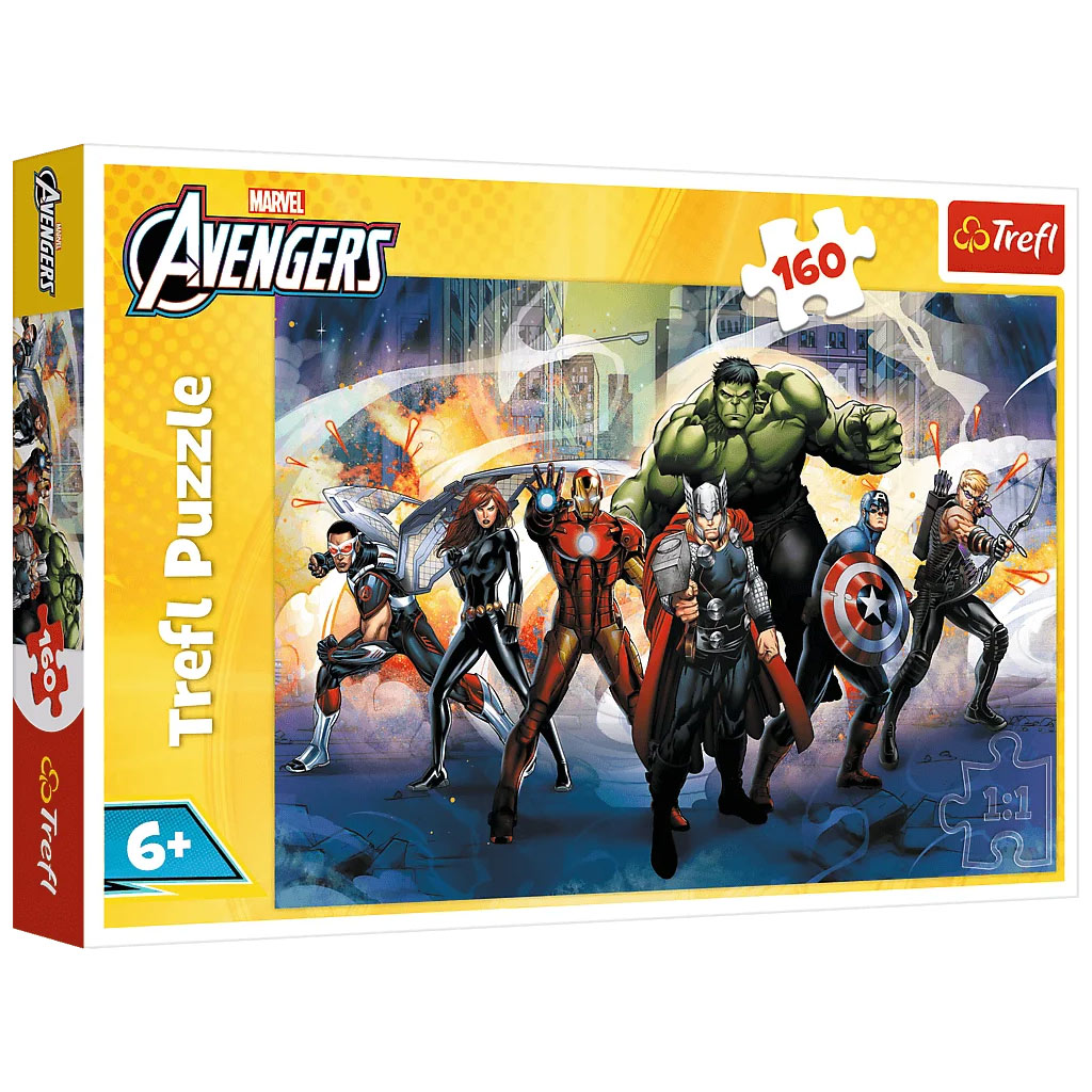 Avengers – das Team 160-teiliges Puzzle – Trefl