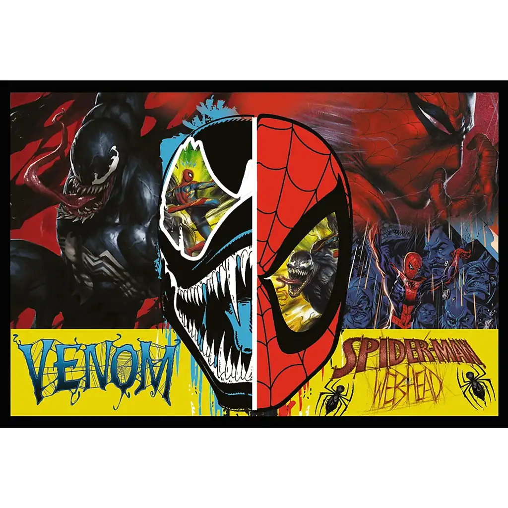 Marvel: Spider-Man vs Venom 2x200-teilige Puzzle - Trefl kép 3