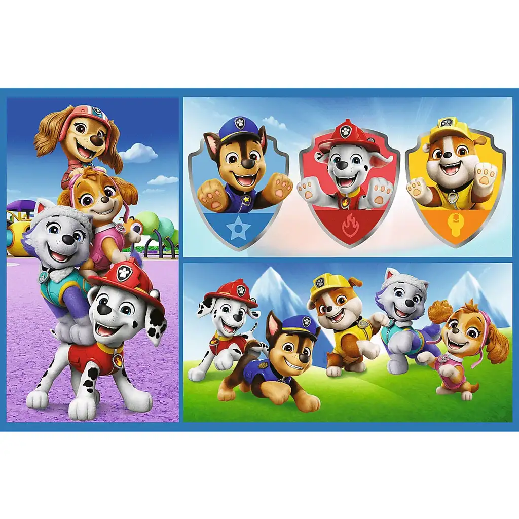 Paw Patrol Regeln 2x70-teiliges Puzzle - Trefl kép 3