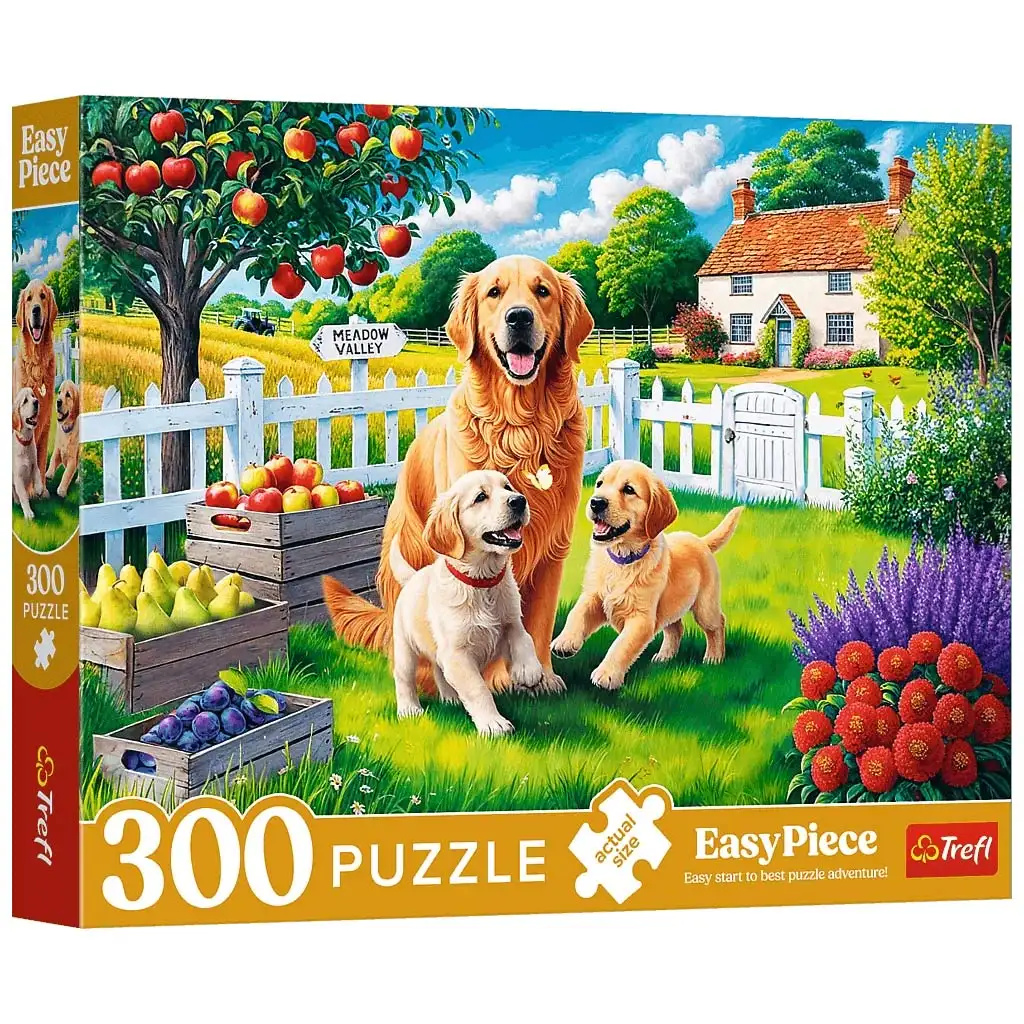 Hunde auf dem Land Easy Piece 300-teiliges Puzzle - Trefl