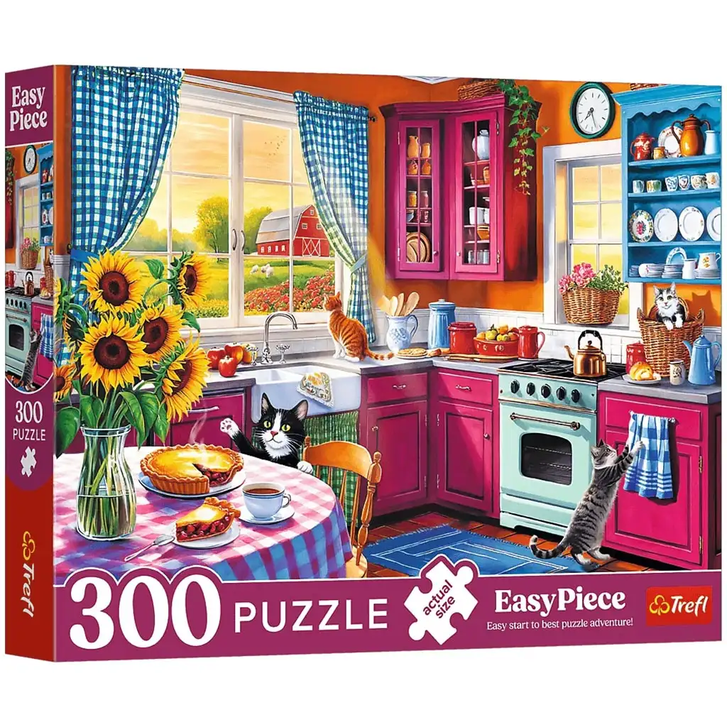 Easy Piece 300 Teile Puzzle am Morgen in der Küche - Trefl