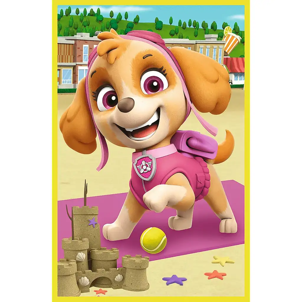 Paw Patrol Unsere kleinen Hunde 3x50 Teile Puzzle - Trefl kép 3