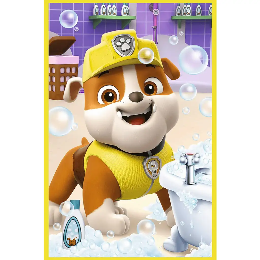 Paw Patrol Unsere kleinen Hunde 3x50 Teile Puzzle - Trefl kép 4
