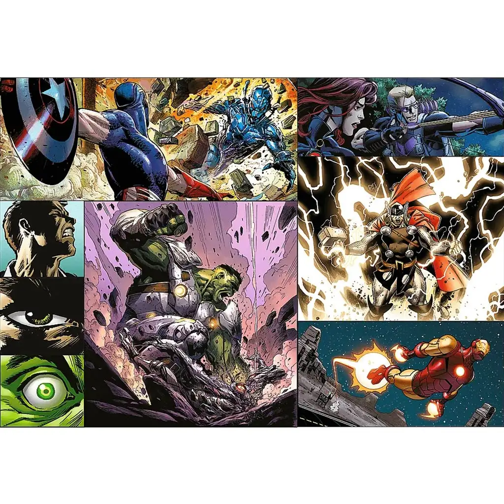 Marvel: Bosszúállók 4x250db-os puzzle - Trefl kép 5
