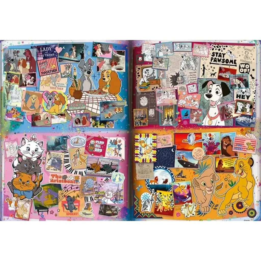 Disney Großes Buch 6000-teilige Puzzle - Trefl kép 2